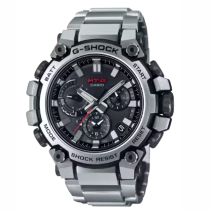 Casio G-Shock MTG-B3000D-1A Light and Shadow Stainless Steel Strap Analog Men Watch